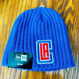 Los Angeles Clippers New Era Knit Baby Beanie Hat Cap - NWT